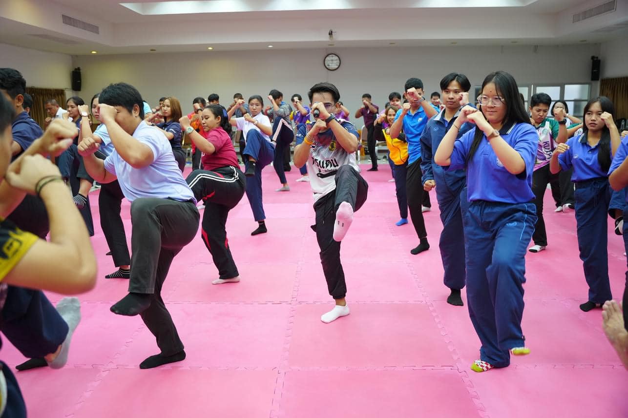 อบรมเชิงปฏิบัติการคีตะมวยไทย: การออกกำลังกายเพื่อสุขภาพทุกช่วงวัย
